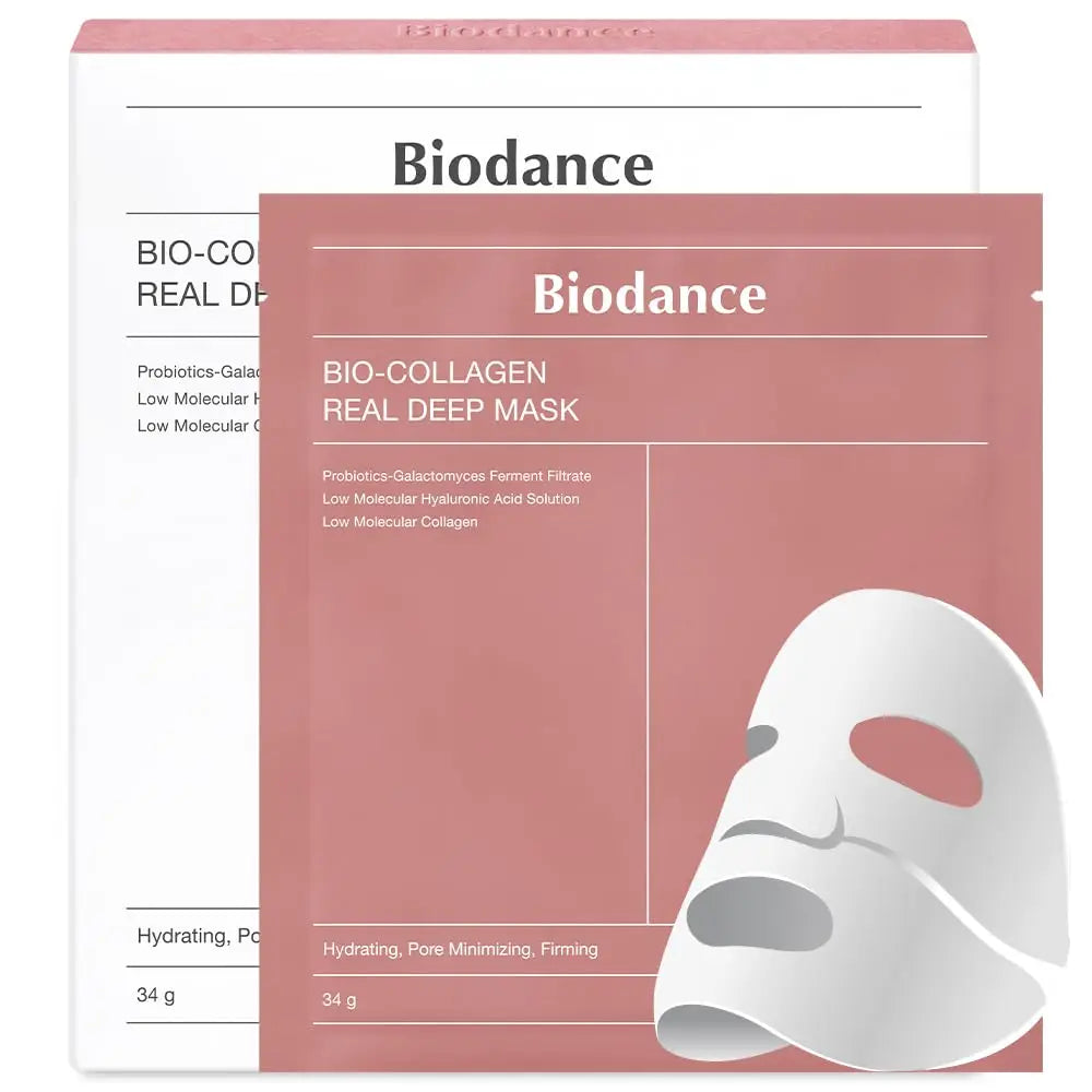 BIODANCE Bio-Collagen Real Deep Mask, Hydrating Overnight Hydrogel